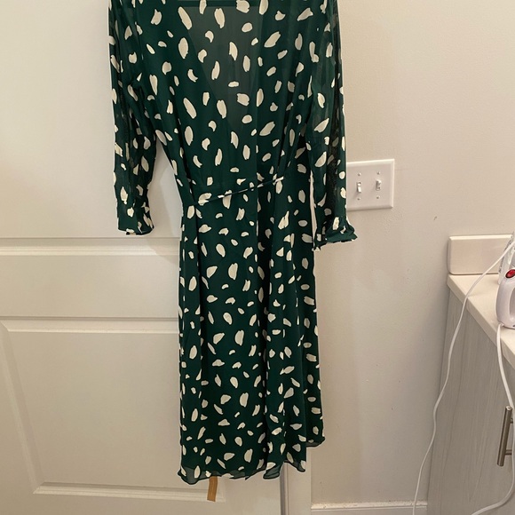Reformation Mulberry Dress - L - Green - Picture 6 of 8